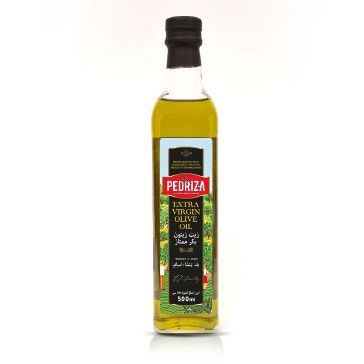 extra virgin olive la pedriza half litre